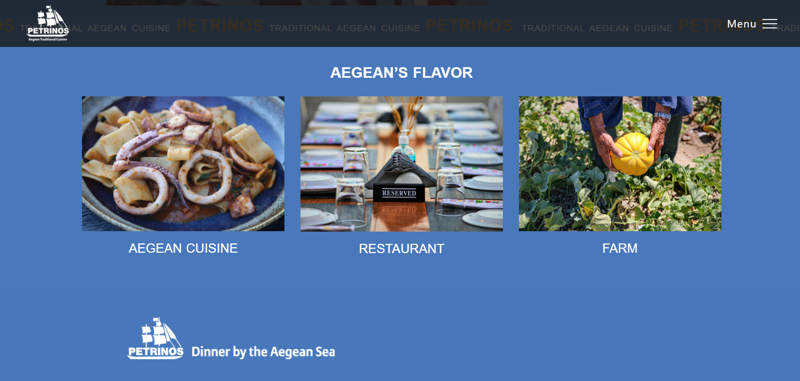 PETRINOS - Aegean Traditional Cuisine